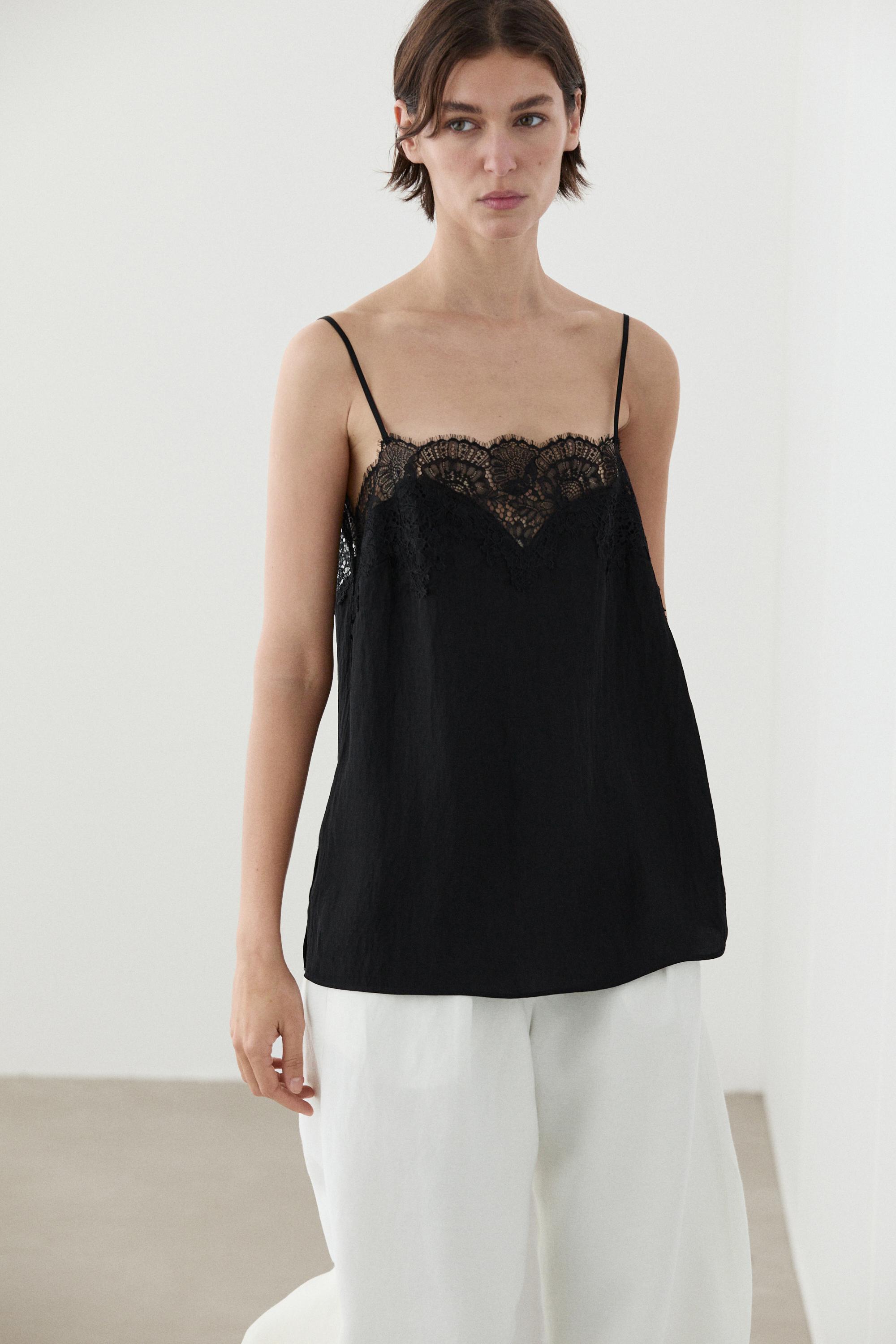 Lace camisole top